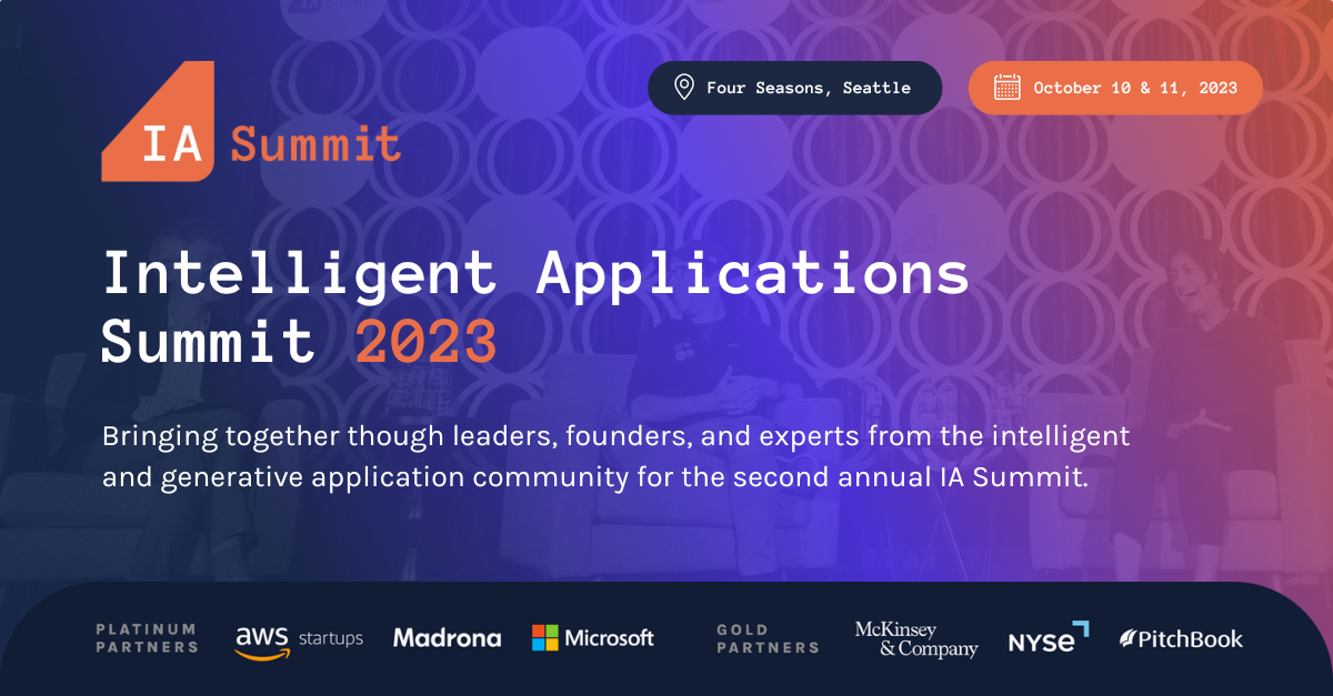 IA Summit 2023 Annoucement